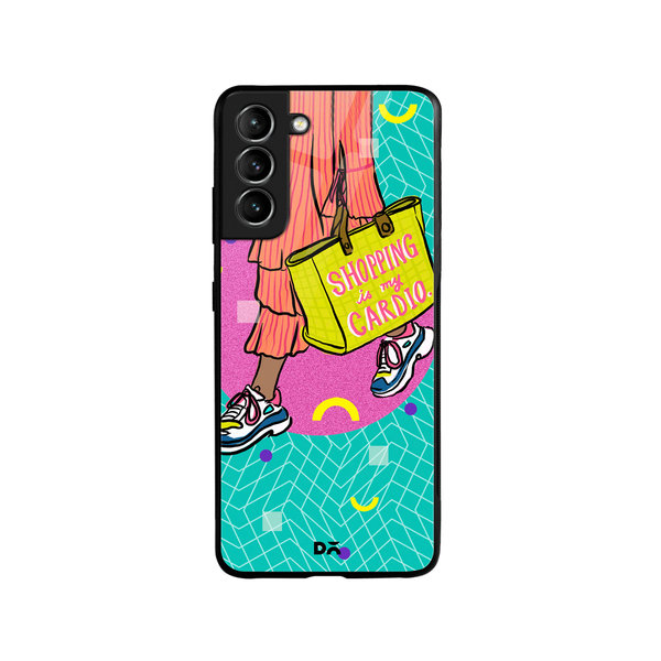 

DailyObjects Shopping Cardio Glass Case Cover For Samsung Galaxy S21 Plus