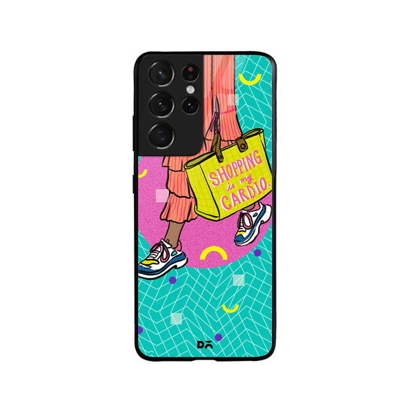 

DailyObjects Shopping Cardio Glass Case Cover For Samsung Galaxy S21 Ultra