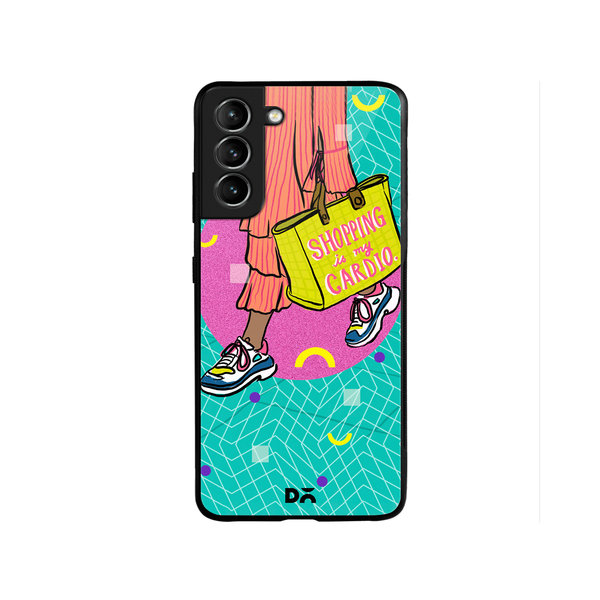 

DailyObjects Shopping Cardio Glass Case Cover For Samsung Galaxy S22 Plus