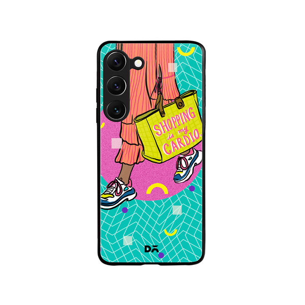 

DailyObjects Shopping Cardio Glass Case Cover For Samsung Galaxy S23 Plus