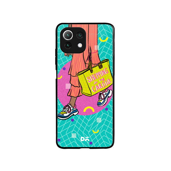 

DailyObjects Shopping Cardio Glass Case Cover For Xiaomi Mi 11 Lite