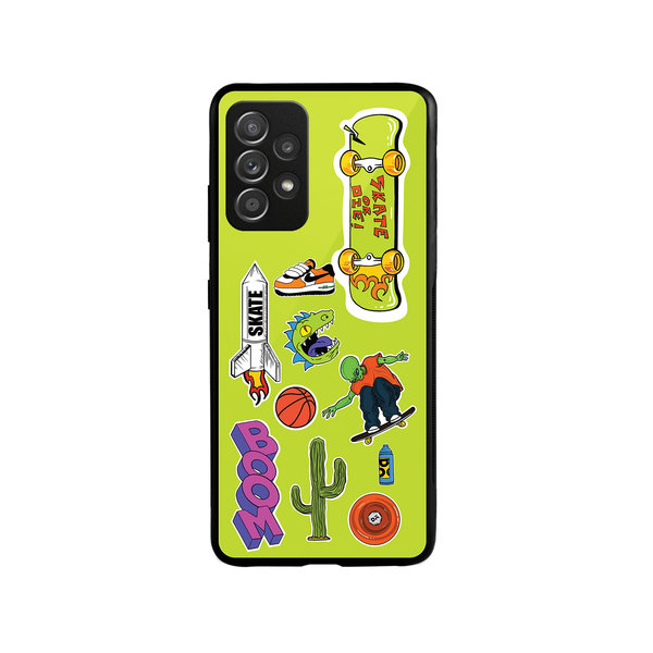 

DailyObjects Skater Glass Case Cover For Samsung Galaxy A52