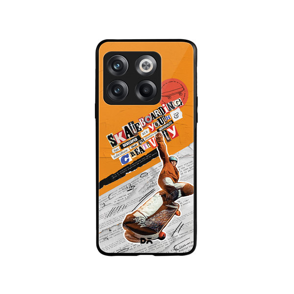 

DailyObjects Skater Subculture Glass Case Cover For OnePlus 10T