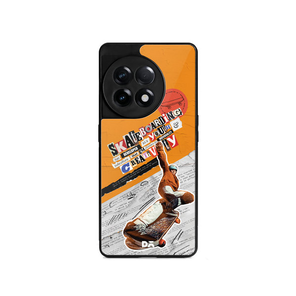 

DailyObjects Skater Subculture Glass Case Cover For OnePlus 11R