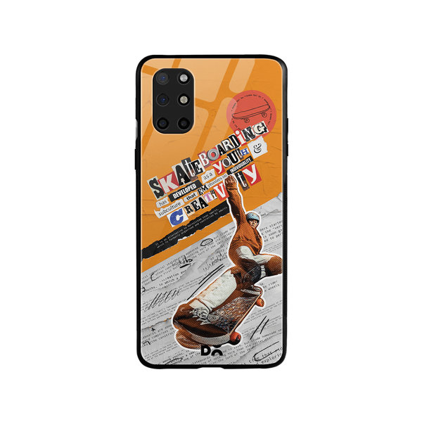 

DailyObjects Skater Subculture Glass Case Cover For OnePlus 8T