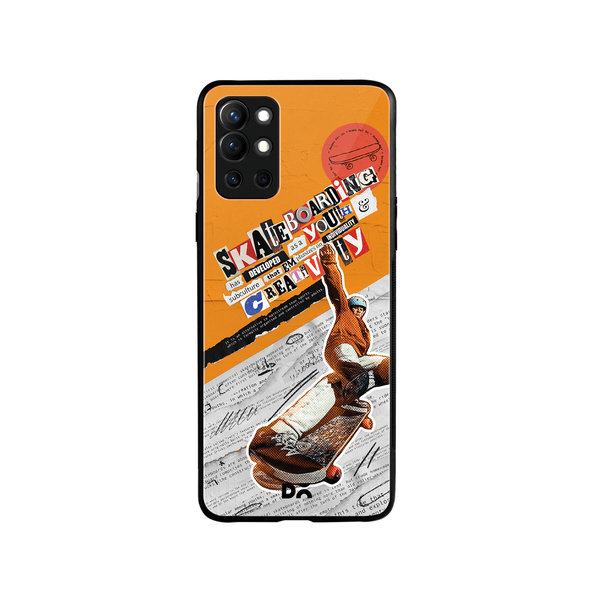 

DailyObjects Skater Subculture Glass Case Cover For OnePlus 9R