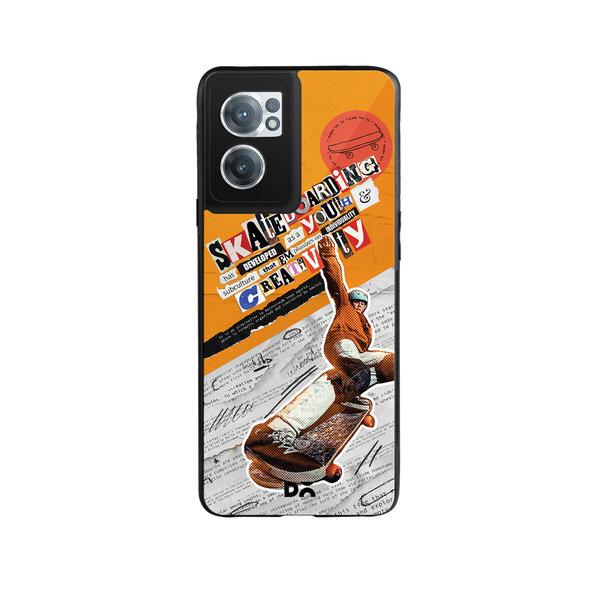 

DailyObjects Skater Subculture Glass Case Cover For OnePlus Nord CE 2