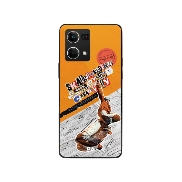 DailyObjects Skater Subculture Glass Case Cover For Oppo F21 Pro