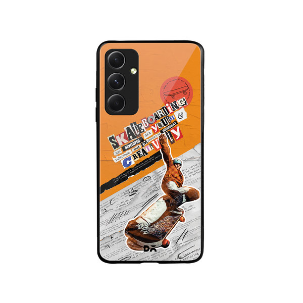 

DailyObjects Skater Subculture Glass Case Cover For Samsung Galaxy A54 5G