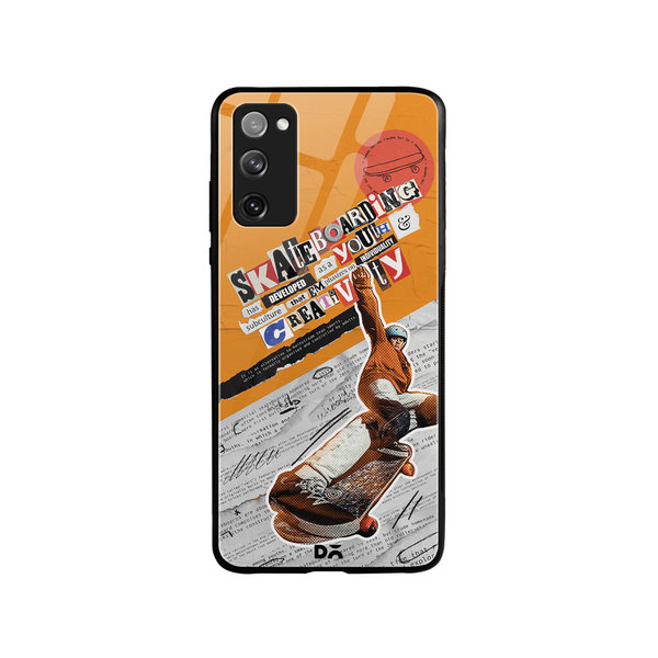 

DailyObjects Skater Subculture Glass Case Cover For Samsung Galaxy S20 FE
