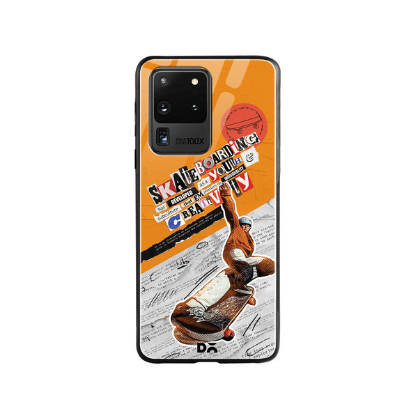 

DailyObjects Skater Subculture Glass Case Cover For Samsung Galaxy S20 Ultra