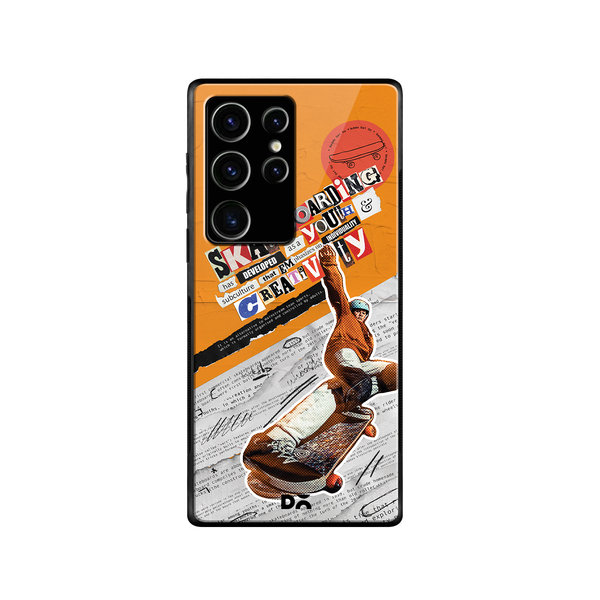 

DailyObjects Skater Subculture Glass Case Cover For Samsung Galaxy S23 Ultra