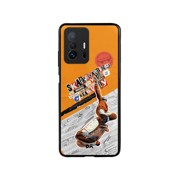 

DailyObjects Skater Subculture Glass Case Cover For Xiaomi 11T