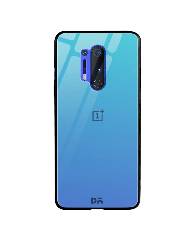 Sky Gradient Glass Case Cover For OnePlus 8 Pro