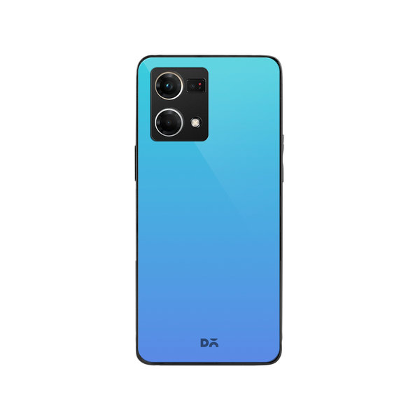 

DailyObjects Sky Gradient Glass Case Cover For Oppo F21 Pro