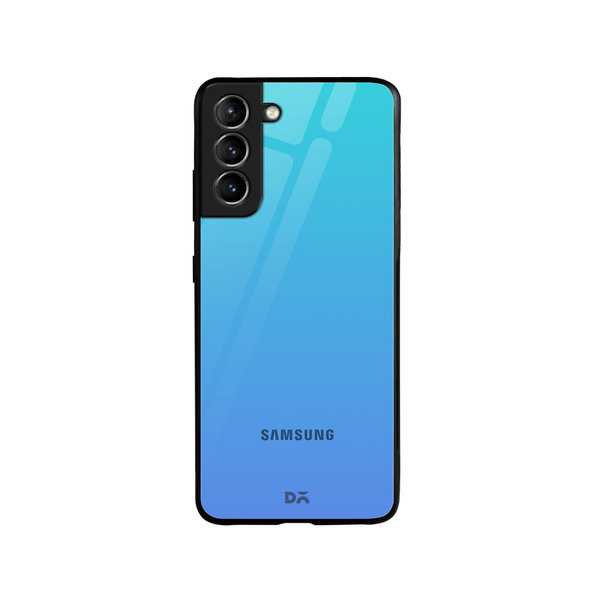 

DailyObjects Sky Gradient Glass Case Cover For Samsung Galaxy S21