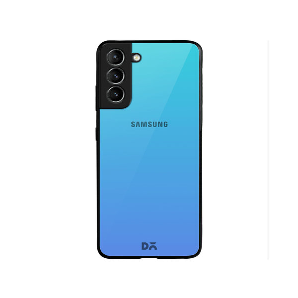 

DailyObjects Sky Gradient Glass Case Cover For Samsung Galaxy S22 Plus