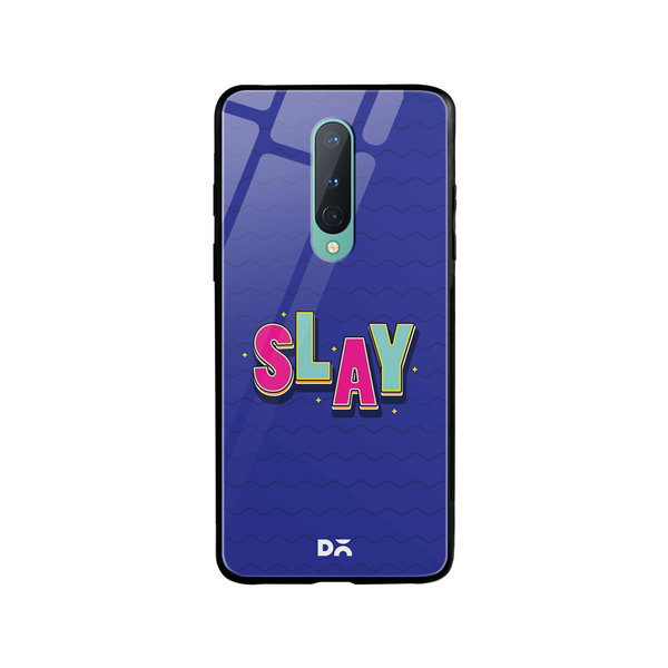 

DailyObjects Slay It Glass Case Cover For OnePlus 8
