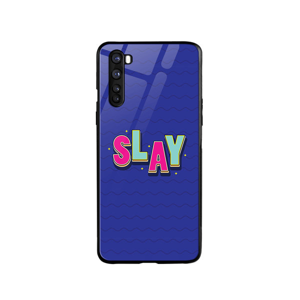 

DailyObjects Slay It Glass Case Cover For OnePlus Nord