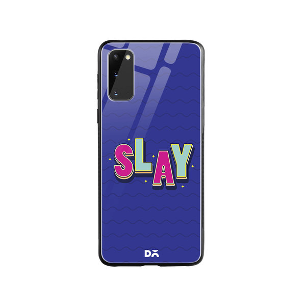 

DailyObjects Slay It Glass Case Cover For Samsung Galaxy S20