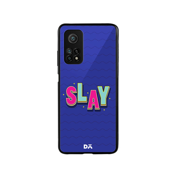 

DailyObjects Slay It Glass Case Cover For Xiaomi Mi 10T