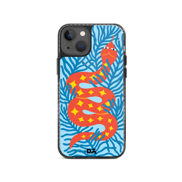 

DailyObjects Sly Slither Stride 2.0 Case Cover For iPhone 13 Mini