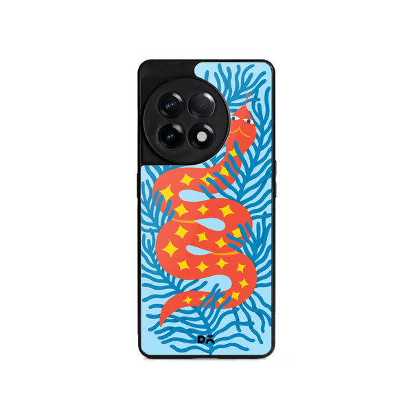 

DailyObjects Sly Slither Glass Case Cover For OnePlus 11R