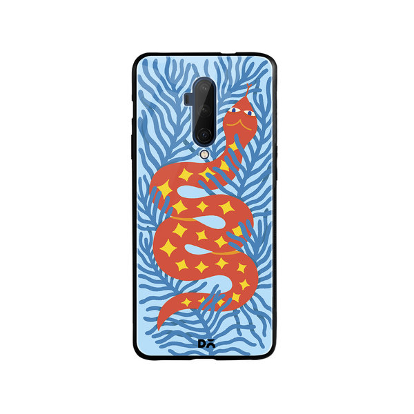 

DailyObjects Sly Slither Glass Case Cover For OnePlus 7T Pro