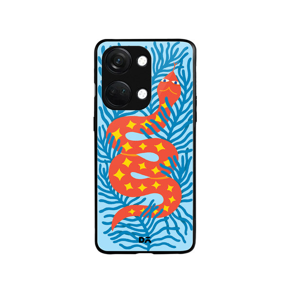 

DailyObjects Sly Slither Glass Case Cover For OnePlus Nord 3