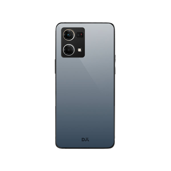 DailyObjects Smoke Gradient Glass Case Cover For Oppo Reno 7