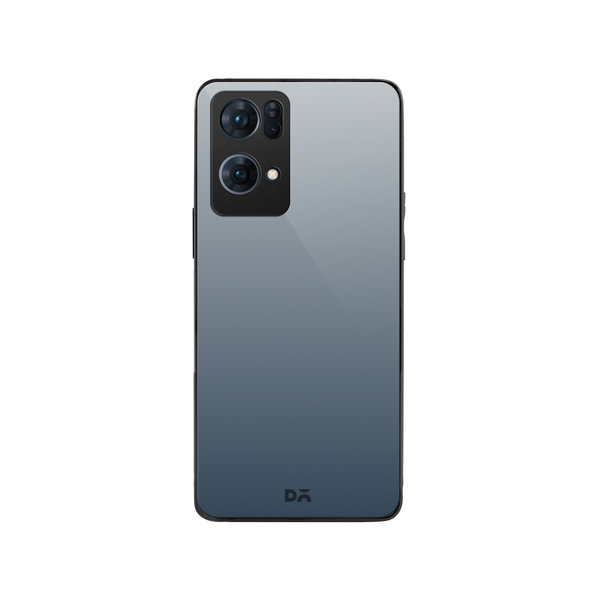

DailyObjects Smoke Gradient Glass Case Cover For Oppo Reno 7 Pro