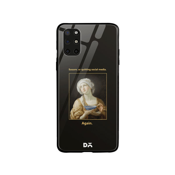 

DailyObjects Social Media Glass Case Cover For OnePlus 8T