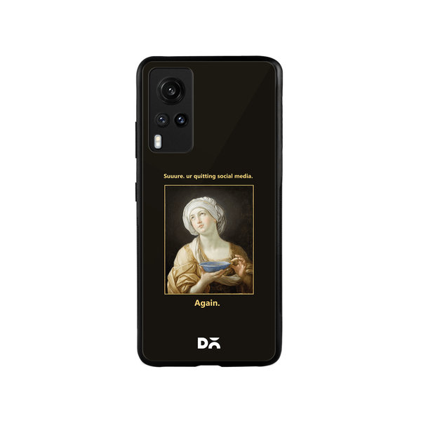 

DailyObjects Social Media Glass Case Cover For Vivo X60