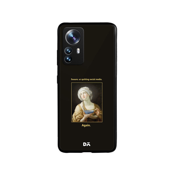 

DailyObjects Social Media Glass Case Cover For Xiaomi 12 Pro