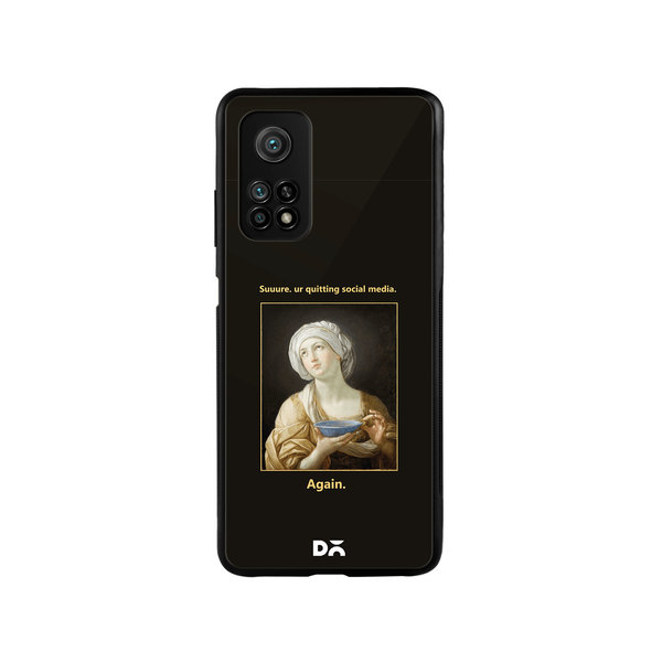

DailyObjects Social Media Glass Case Cover For Xiaomi Mi 10T