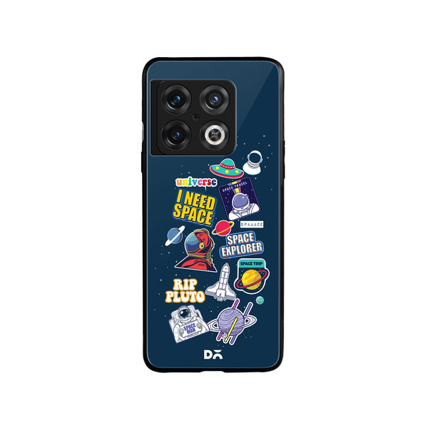 

DailyObjects Space Cadet Glass Case Cover For OnePlus 10 Pro