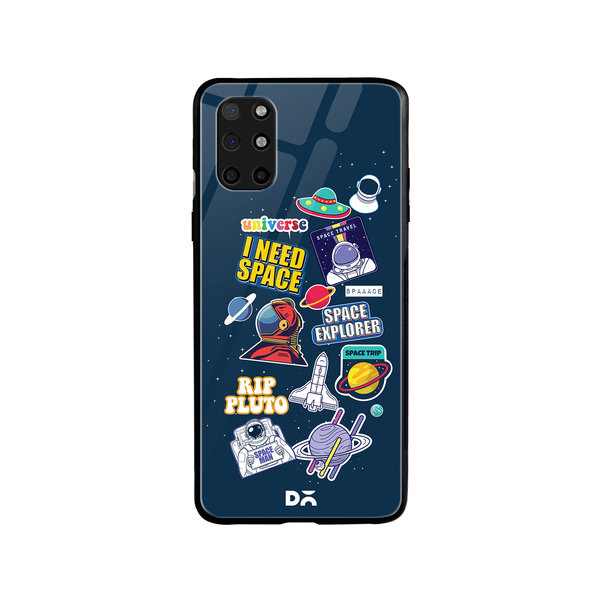

DailyObjects Space Cadet Glass Case Cover For OnePlus 8T