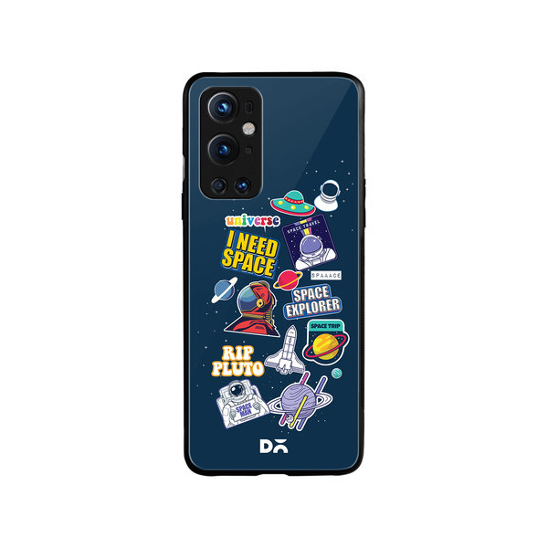 

DailyObjects Space Cadet Glass Case Cover For OnePlus 9 Pro