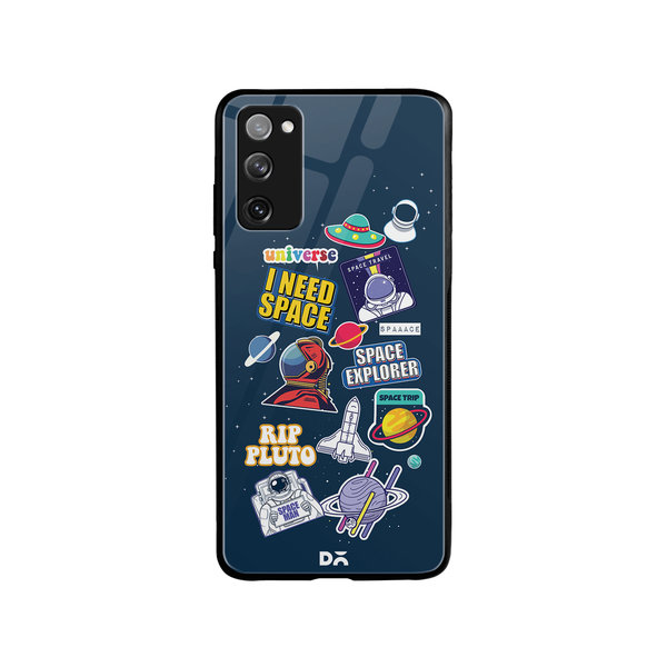 

DailyObjects Space Cadet Glass Case Cover For Samsung Galaxy S20 FE
