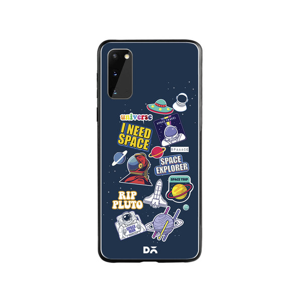 

DailyObjects Space Cadet Glass Case Cover For Samsung Galaxy S20