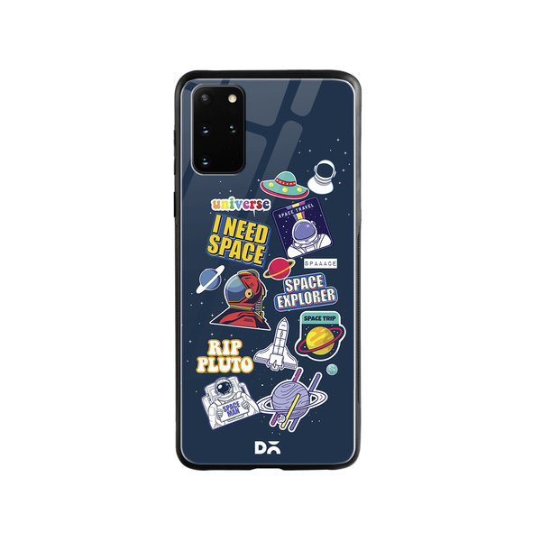 

DailyObjects Space Cadet Glass Case Cover For Samsung Galaxy S20 Plus