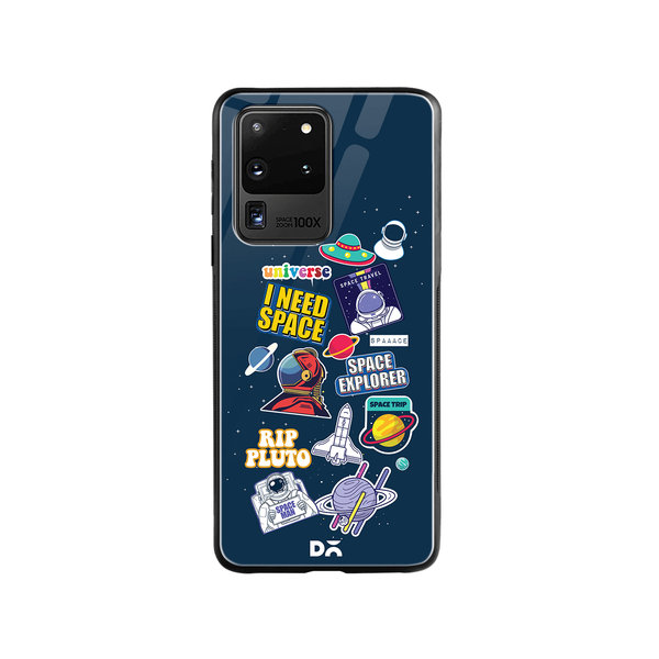 

DailyObjects Space Cadet Glass Case Cover For Samsung Galaxy S20 Ultra
