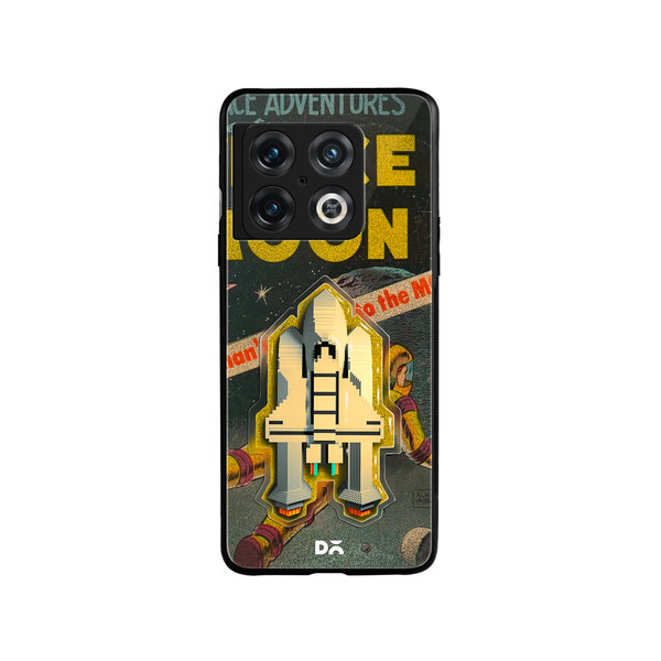 

DailyObjects Space Rider Glass Case Cover For OnePlus 10 Pro