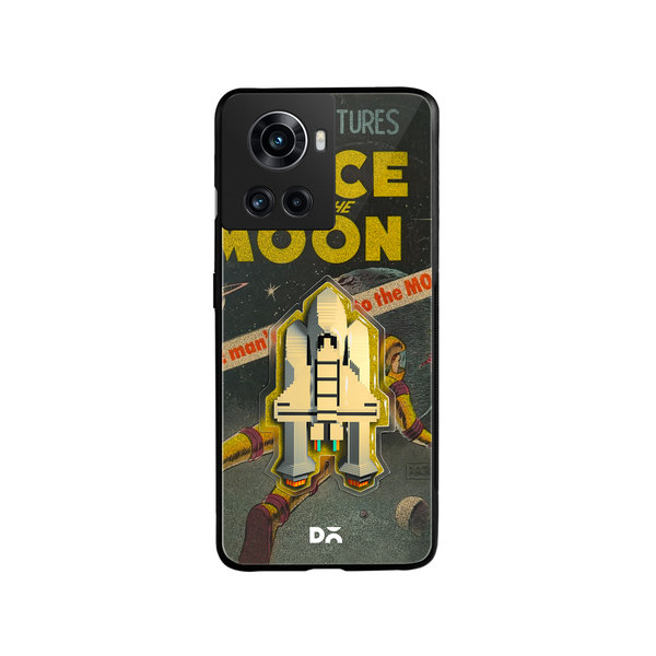 

DailyObjects Space Rider Glass Case Cover For OnePlus 10R