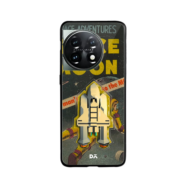 

DailyObjects Space Rider Glass Case Cover For OnePlus 11 5G