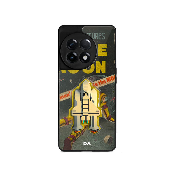 

DailyObjects Space Rider Glass Case Cover For OnePlus 11R