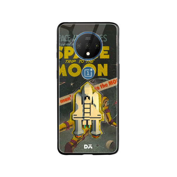 

DailyObjects Space Rider Glass Case Cover For OnePlus 7T