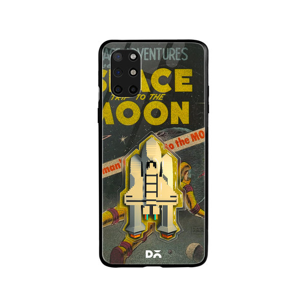 

DailyObjects Space Rider Glass Case Cover For OnePlus 8T