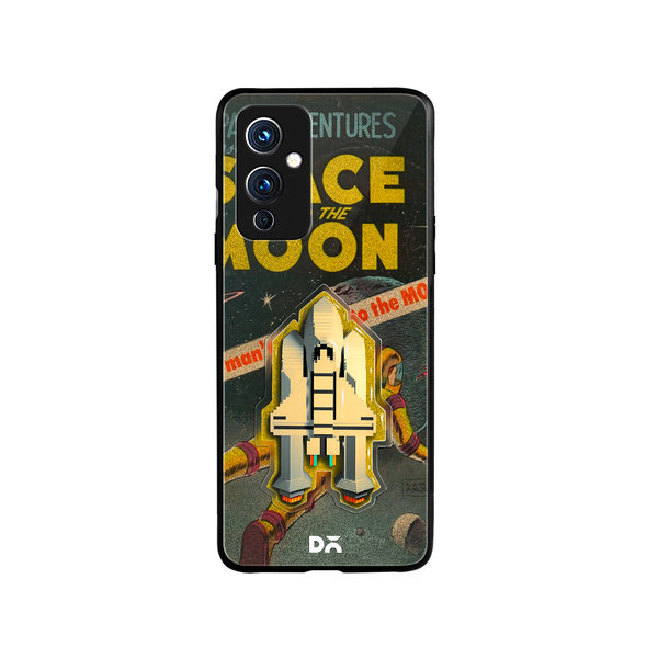 

DailyObjects Space Rider Glass Case Cover For OnePlus 9