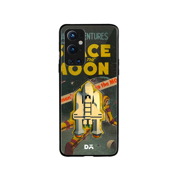 

DailyObjects Space Rider Glass Case Cover For OnePlus 9 Pro